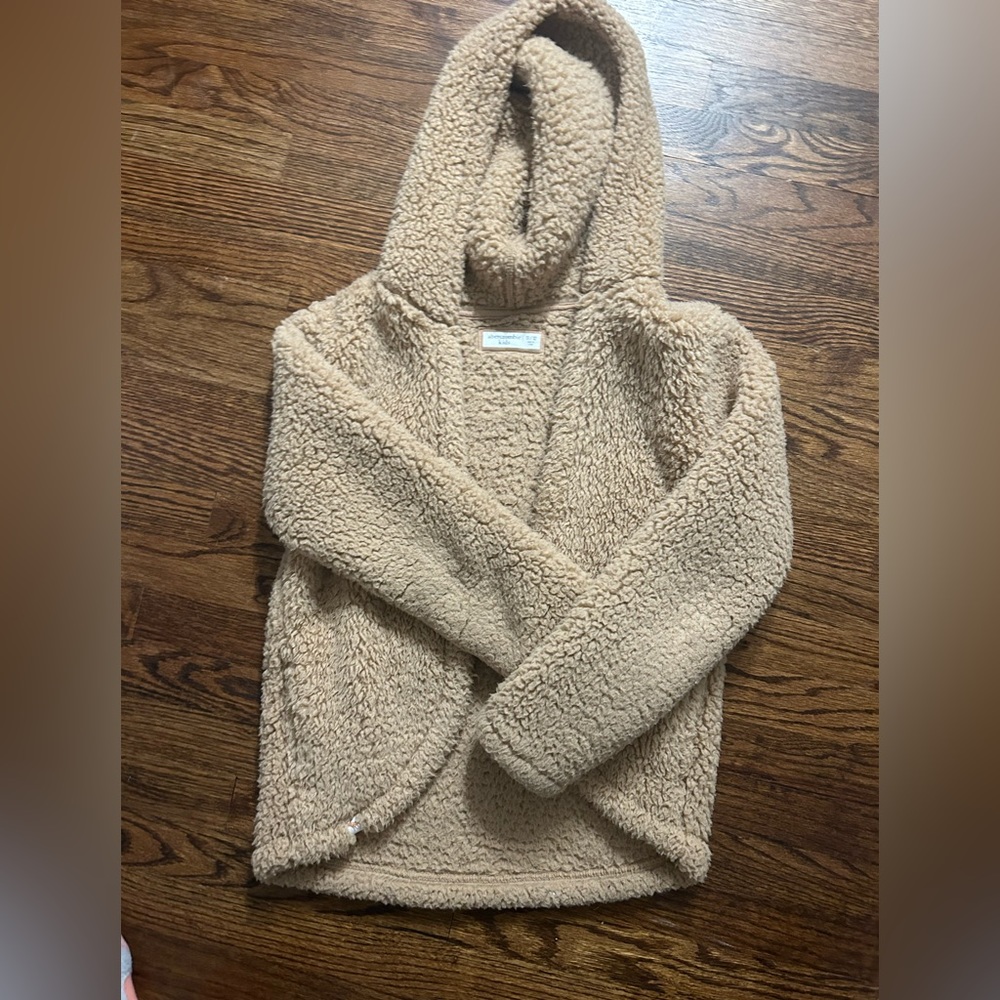 Abercrombie Kids Fuzzy Fleece Cardigan